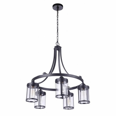 Craftmade Lighting Elliot 5 - Light Chandelier in  Flat Black - image 1 of 1