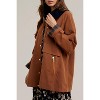 Women's plaid lined cotton barn jacket - IN-LOOM - 2 of 4
