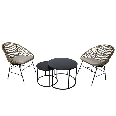 3pc Outdoor Conversation Set With, Tk Outdoor Furniture