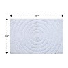 Knightsbridge Echo 220 GSF Non Skid Back Bath Rug 20 x 30 - White - 2 of 4