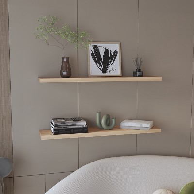47" Wide Floating Shelves Set of 2