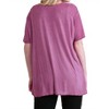 Women's Mineral Washed Criss Cross Tunic - Plus - umgee - 2 of 3
