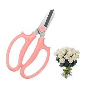 Unique Bargains Stainless Steel Garden Comfortable Grip Pruning Shears - 1 of 4
