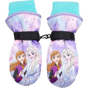 Disney Frozen Winter Insulated Snow Ski Gloves or Mittens – Girls Ages 2-7
