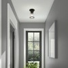 Livex Lighting Lawrenceville 1 - Light Flush Mount in  Black - 4 of 4