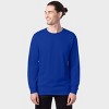 Hanes Essentials Men's Cotton Long Sleeve T-Shirt, Value 4-Pack - 2 of 4