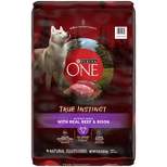 Purina ONE SmartBlend True Instinct with Real Beef & Bison Adult Dry Dog Food