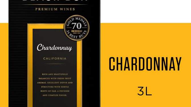 Black Box Chardonnay White Wine - 3L Box Wine, 2 of 6, play video