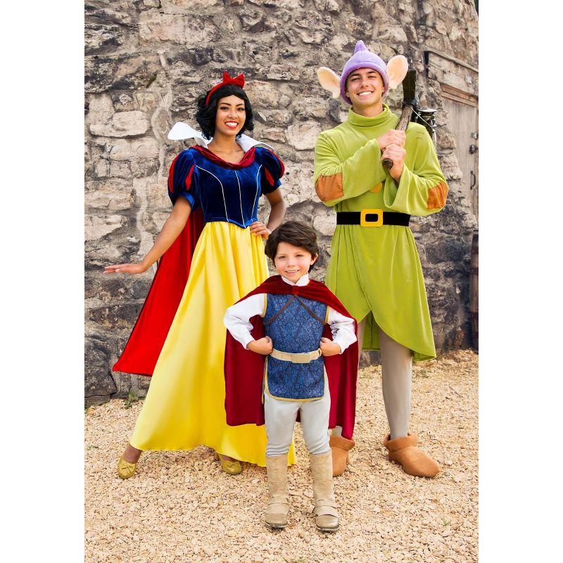 HalloweenCostumes.com Disney Snow White Adult Dopey Dwarf Costume Mens, Green Seven Dwarfs Halloween Outfit., 2 of 6