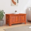 vidaXL Storage Chest with Lid Brown Solid Wood Acacia - 3 of 4