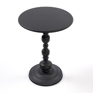 NicBex Vintage Metal Coffee Table End Table, Round Side Table Accent Table Decorative Small Space Living Room - 1 of 4