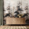 Tempaper & Co. 108"x78" Forest Reserve Ink Wash Peel and Stick Wall Mural Black - 4 of 4