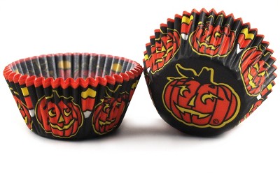 Juvale 300 Pack Pumpkin, Ghost & Spider, Witch Muffin Cupcake Liners  Wrappers Baking Cups For Halloween Party Favors : Target