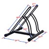 Leisure Sports Bike Stand for Two Bikes - Black - 3 of 4