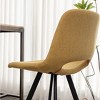 DOMETOUR 28.25" Fabric Counter Height Stools Set of 2 - 3 of 4