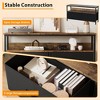 50" TV Stand Dresser with Storage, Media Console with Drawers and Shelves for Living Room, Bedroom - 4 of 4