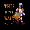 Juniors Womens Star Wars The Mandalorian Halloween This is the Way Treats T-Shirt - image 2 of 4