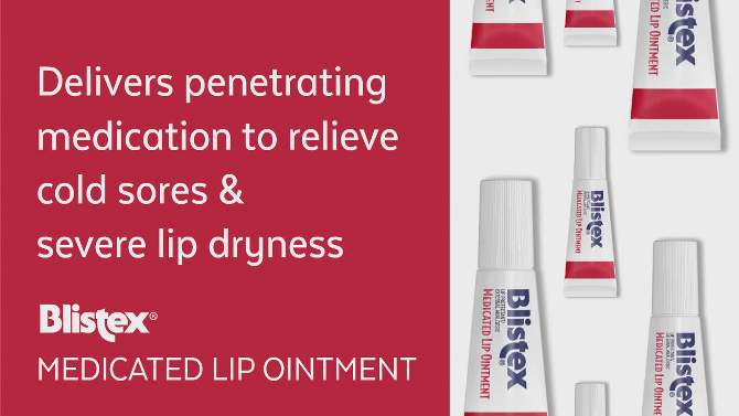 Blistex Medicated Lip Ointment - 3ct/0.63oz, 2 of 10, play video