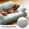Boersma Plush Cat & Small Dog Bed – Washable Indoor Pet Couch with Non-Slip Bottom for Cats, Kittens & Puppies - 3 of 4