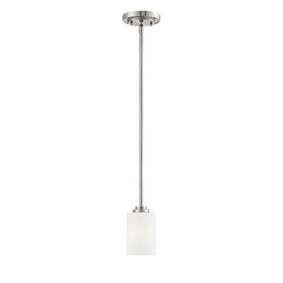Millennium Lighting Bristo 1 - Light Pendant in  Satin Nickel