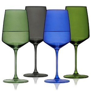 Viski Reserve Nouveau Colored Glasses, Set of 4 - 1 of 4