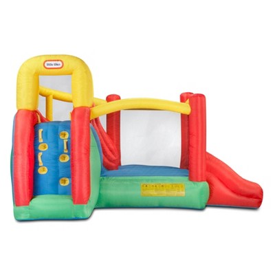 Little tikes double slide bouncer deals