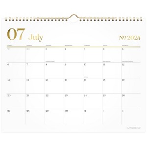 Cambridge Workstyle Medium Wall Calendar July 2025 to June 2026 - 1 of 4