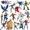 Ben 10 Alien Force Characters 100ct Vinyl Large Deluxe Stickers Variety Pack - 4 of 4