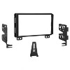 Metra® Double-DIN Installation Kit for 2001 through 2006 Ford®/Lincoln®/Mercury® Truck and SUV in Black - 3 of 4