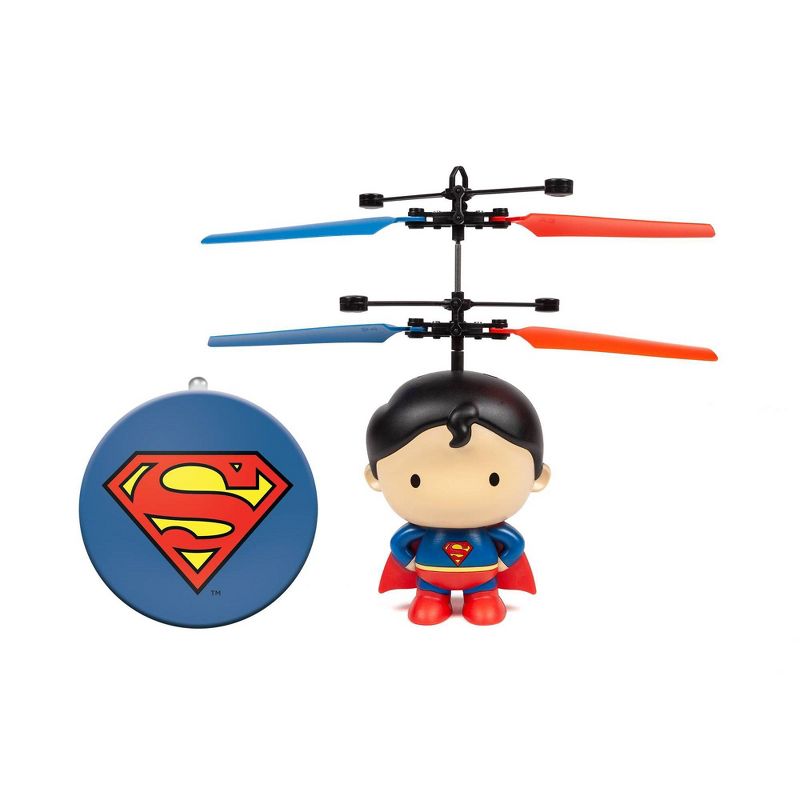World Tech Toys DC Superman 3.5&#34; Flying Character UFO Helicopter, 1 of 4