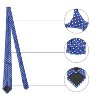 INSPIRE CHIC Self Tie Polka Dots Necktie - 3 of 4