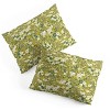 Deny Designs Schatzi Brown Brooke Ditsy Floral Olive Lime Twin/Twin XL Comforter and Sham Set (2-3pc Set) - 4 of 4
