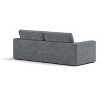 83" Modern Sofa Couches for Living Room, 3 Seater Sofa with Detachable Cover & double cushioning, Haze - 3 of 4