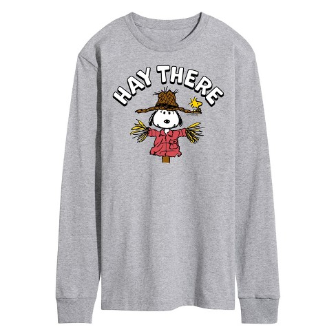 Men's - Peanuts -  Long Sleeve Graphic T-Shirt - image 1 of 4