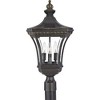 Quoizel Lighting Devon 3 - Light Post Light in  Imperial Bronze - 2 of 3