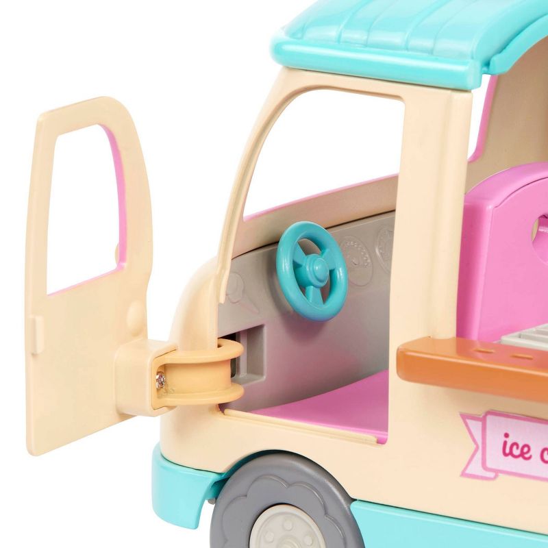 Li&#39;l Woodzeez Scoops Ice Cream Truck Playset, 6 of 9