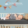 Aoibox Waterproof Crib Mattress Protector 2 Pack Soft Breathable Noiseless Machine Washable Pad Cover Gray 52x28 Inch - 4 of 4