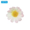 Unique Bargains DIY Craft Making Silk Handmade Realistic Shape Artificial Flower Heads - 3 of 4