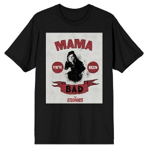 Goonies Mama You've Been Bad Men's Black T-shirt - 1 of 1