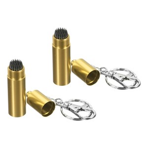 Unique Bargains Snooker Billiard Pool Cue Tip Shaper Pool Repair Tool Billiard Cue Care Accessory with Keychain - 1 of 4