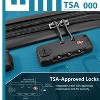 KWPZQEB Luggage Set Expandable Suitcase with TSA Lock & Spinner Wheels, ABS Hardside Suitcases with Duffel Bags & Wash Bag, 20/24/28IN, Multicolor - 4 of 4