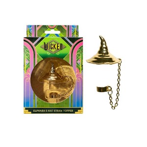 CharCharms Straw Topper Crown Wicked Elphaba - 1 of 4