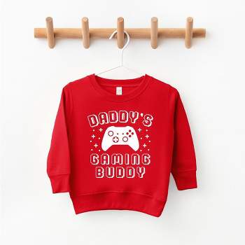 The Juniper Shop Nice Til Proven Naughty Toddler Graphic Sweatshirt - 5/6 -  Red : Target