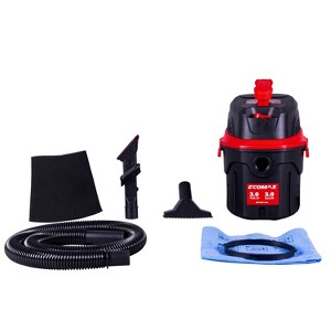ECOMAX 3gal Portable and Wall Mount Wet/Dry Vacuum - 1 of 4