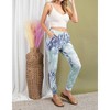 Women's Elastic Waist Tie Dye Jogger Pants - ee:some - 2 of 4