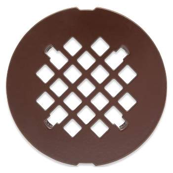 SlipX Solutions Gray Dome Drain Protector Fits Over Drains to Prevent Clogs