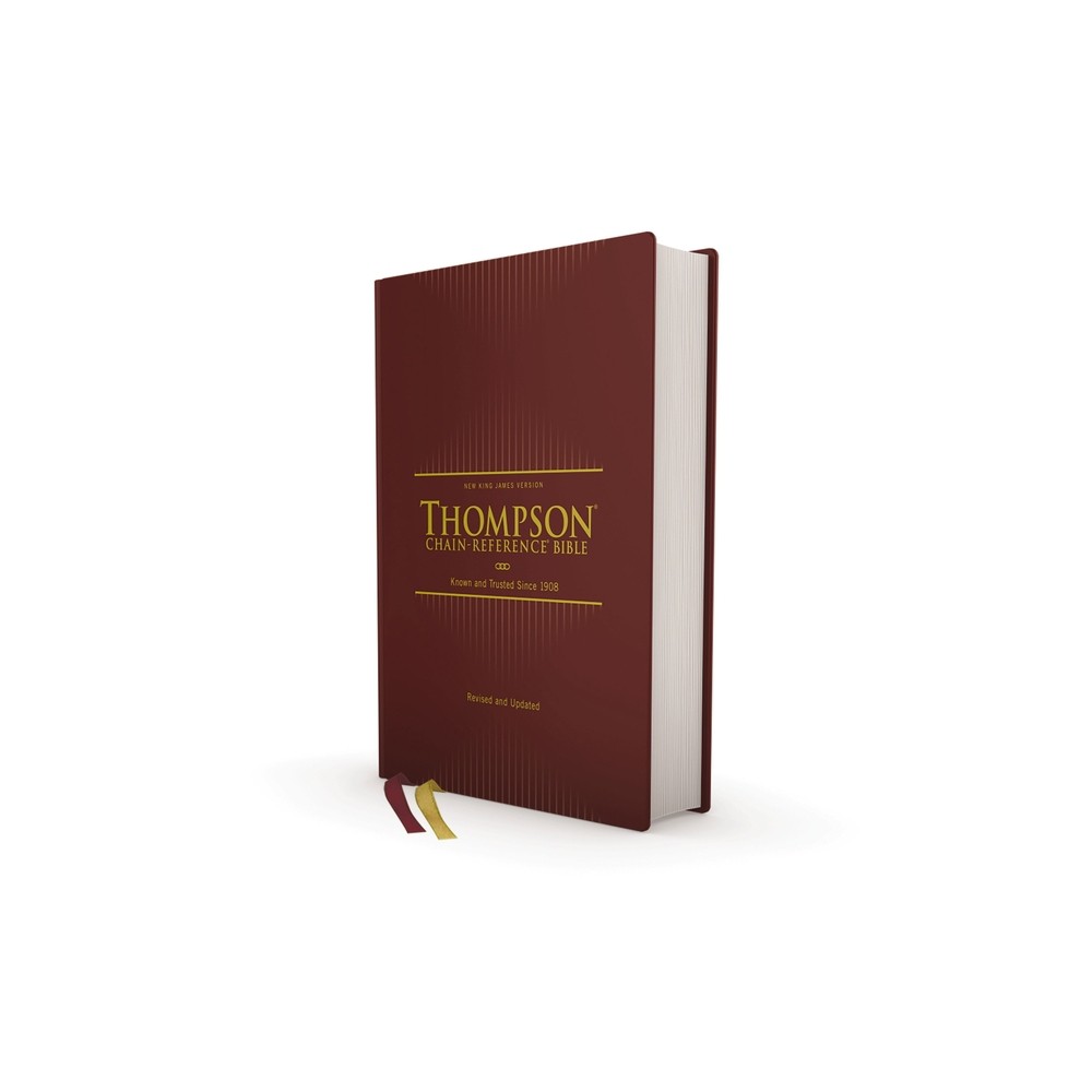 Nkjv, Thompson Chain-Reference Bible, Hardcover, Red Letter, Comfort Print - by Zondervan