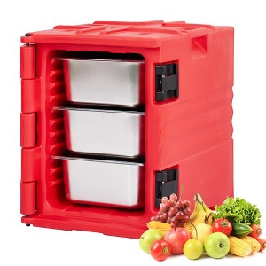 82 Qt Commercial Insulated Food Pan Carrier Catering Hot Cold Serving Dish box - 1 of 4