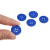 Unique Bargains Resin Craft Snap Round Flat 4-Hole Sewing Buttons 50 Pcs - 4 of 4