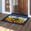 Briarwood Lane Summer Doormat 30x18 Indoor Outdoor Goldfinches and Sunflowers For Summer Doormat - 3 of 4